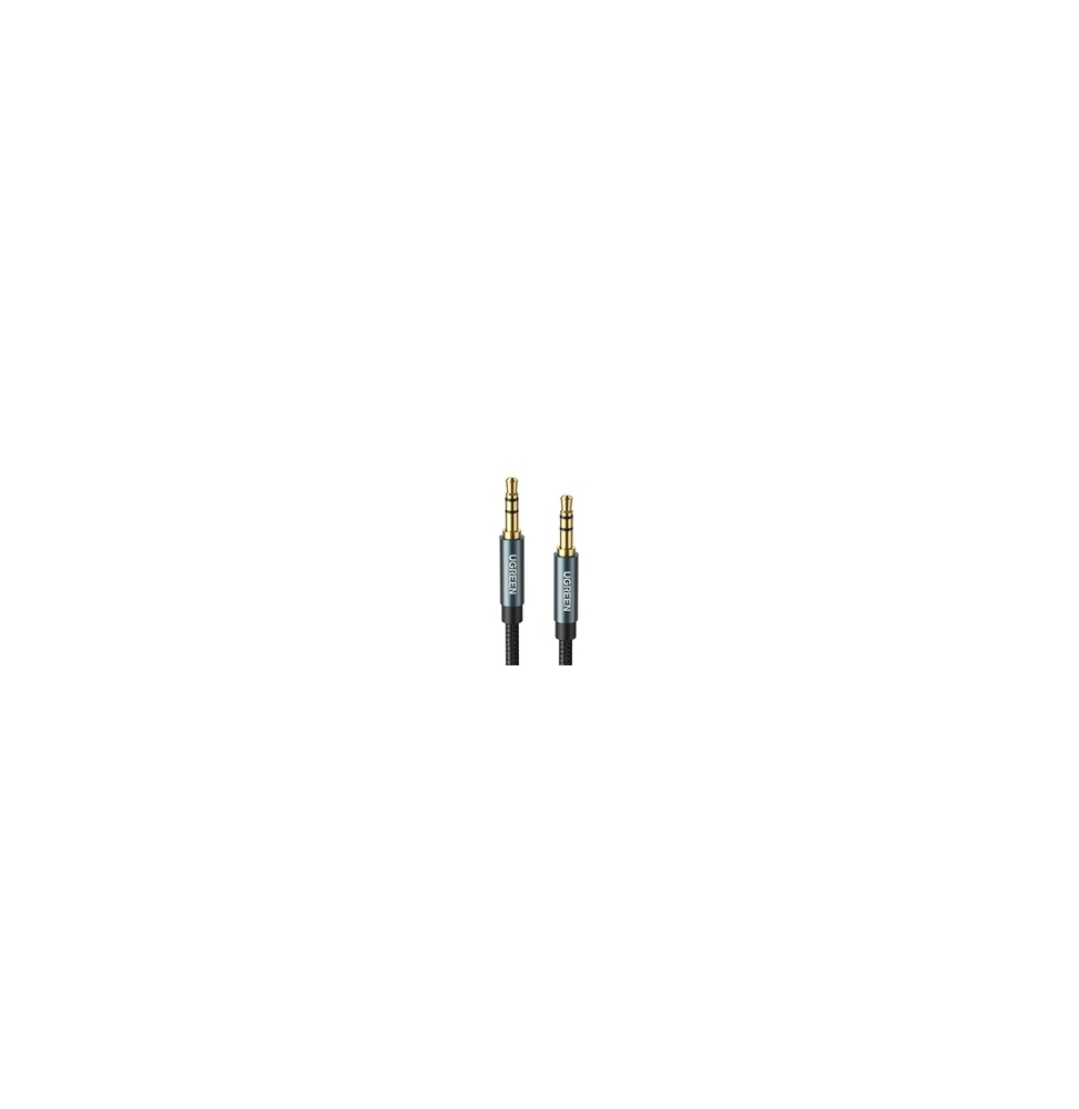 UGREEN Cavo Audio 3.5mm maschio a 3.5mm maschio placcato in oro con case in metallo 2m Blue