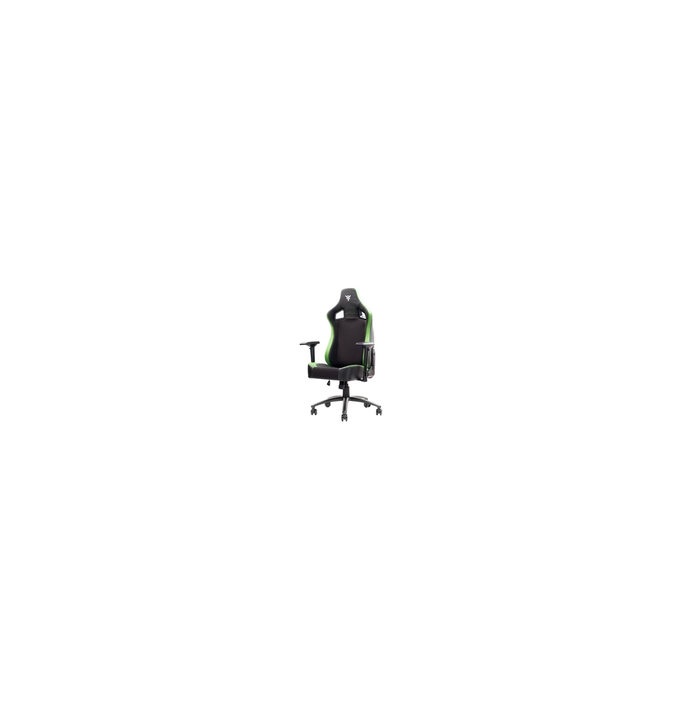 itek Gaming Chair SCOUT PM30 - PVCe Tessuto Braccioli 4D Nero Verde