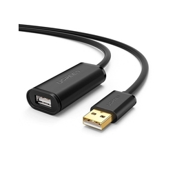 UGREEN Cavo USB 2.0 con Chipset 5m Nero